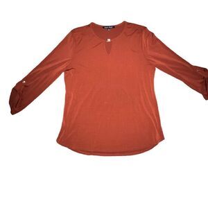 45. Sweet Rain Rust color Long Sleeve M